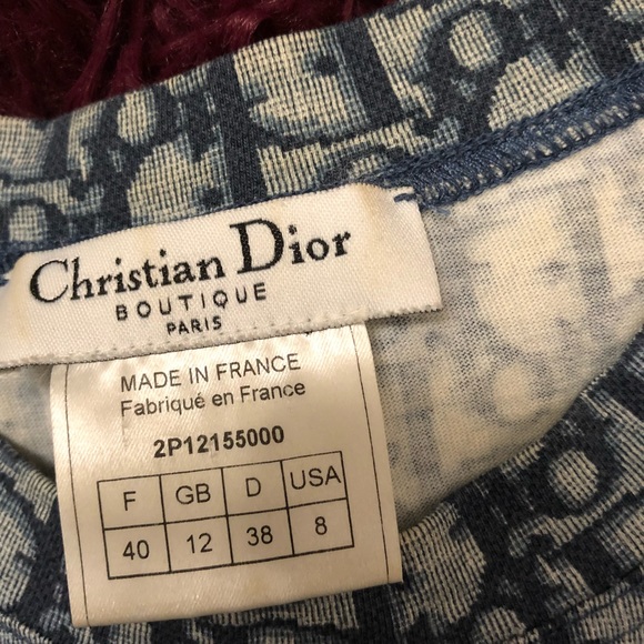 Christian Dior trotter monogram tank top - Picture 2 of 2